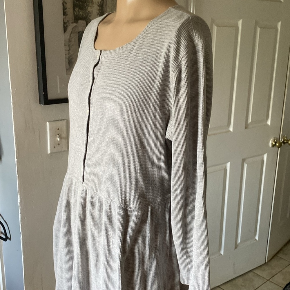 Eddie Bauer vintage Henley dress - Picture 3 of 8